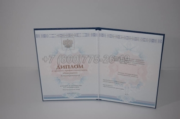 Диплом Техникума 2024г ГОЗНАК в Волгограде