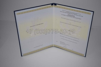 Диплом о Переподготовке 2025г РУДН в Волгограде