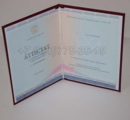 Аттестат За 11 Класс 2022г Золото СпецБланк в Волгограде