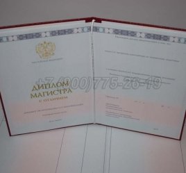 Красный Диплом Магистра 2019г в Волгограде