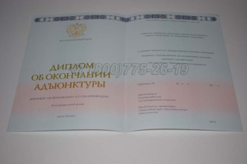Диплом Адъюнктуры 2024г в Волгограде