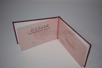 Диплом Кандидата Наук 2004г в Волгограде