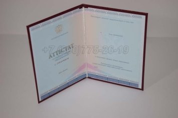 Аттестат За 11 Класс 2020г Золото СпецБланк в Волгограде